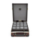 Centenary · 12-Slot Watch Case | Oxblood/Black - GLOBE-TROTTER