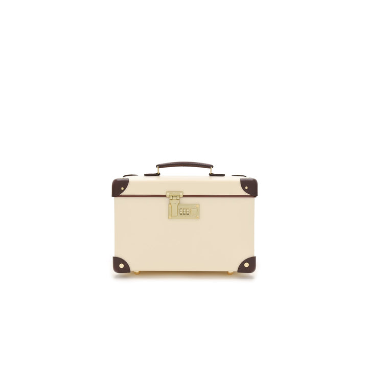 Chelsea Garden · Vanity Case | Ivory/Burgundy - GLOBE-TROTTER
