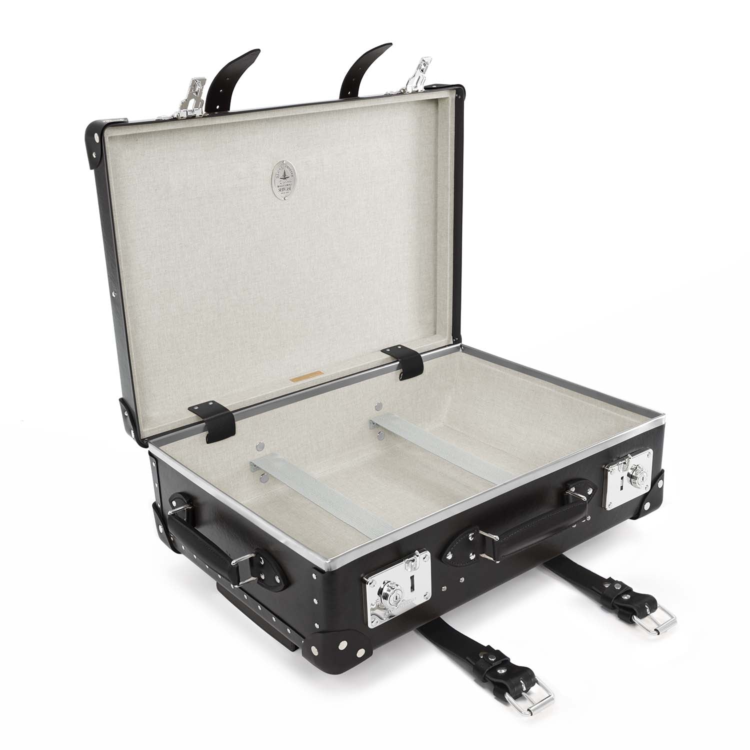 Centenary · Carry-On - 2 Wheels | Black/Black/Chrome