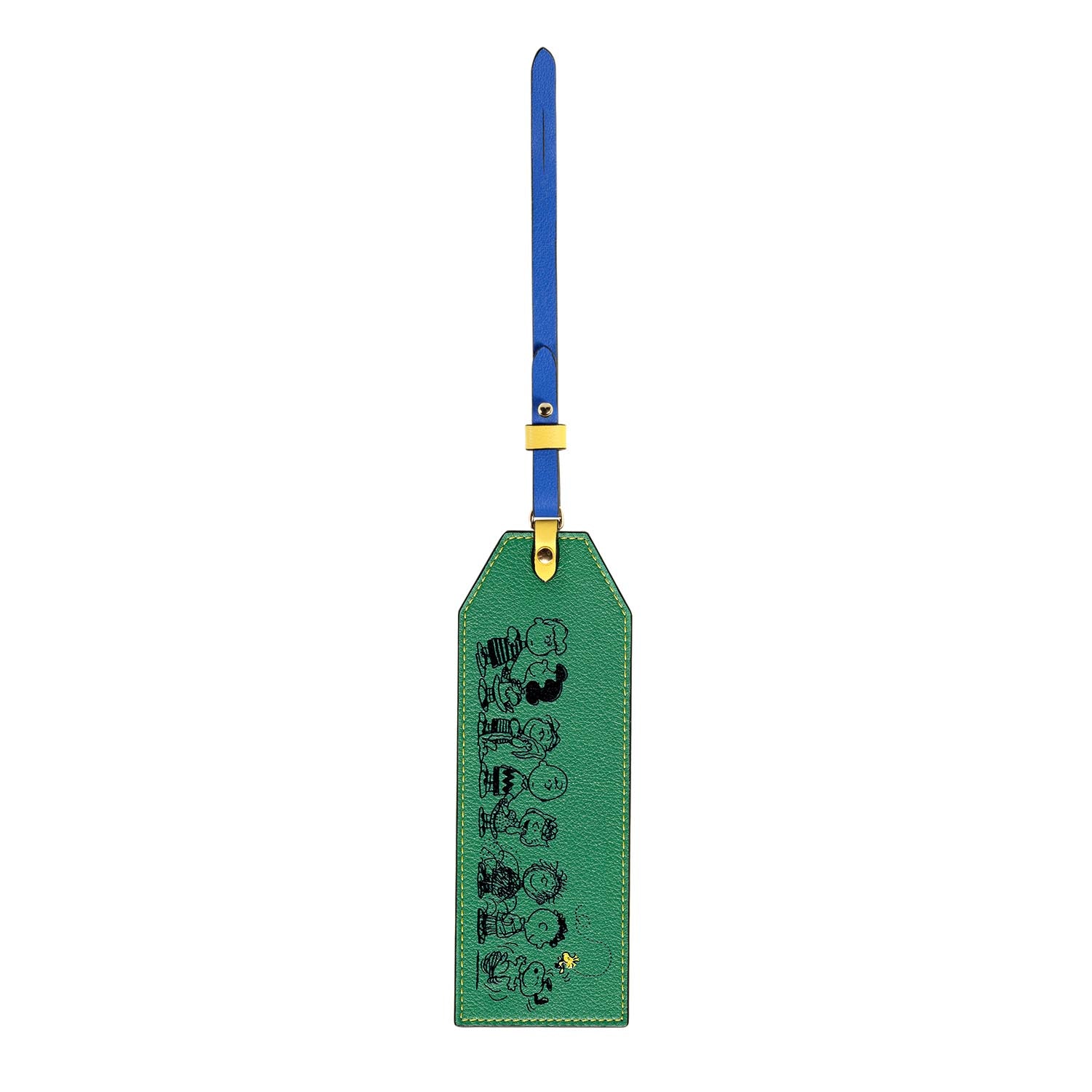 Peanuts · Luggage Label | Green/Red/Gold