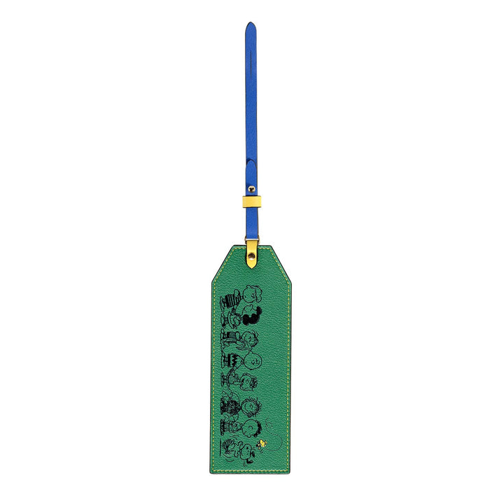 Peanuts · Luggage Label | Green/Red/Gold