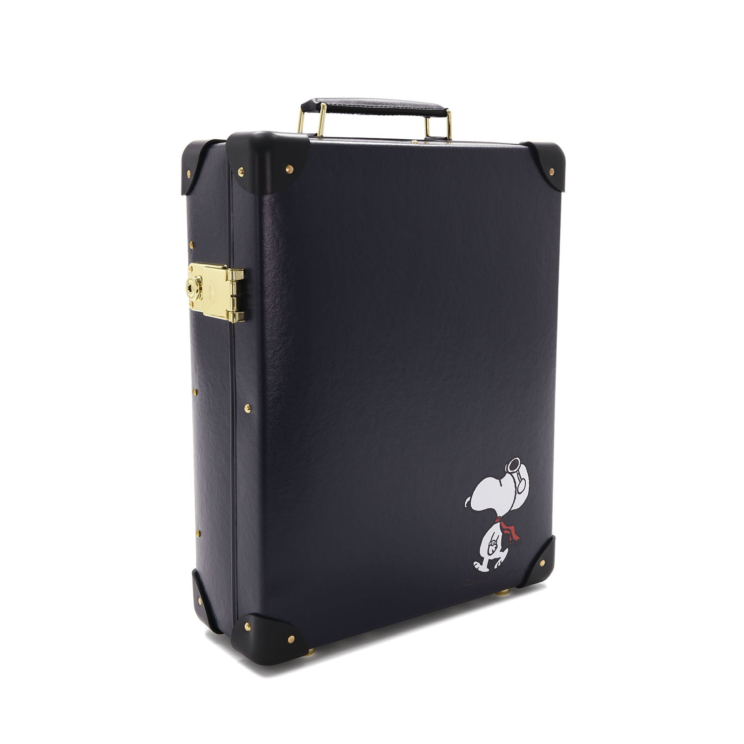 Peanuts · 12-Slot Watch Case | Navy/Navy/Gold