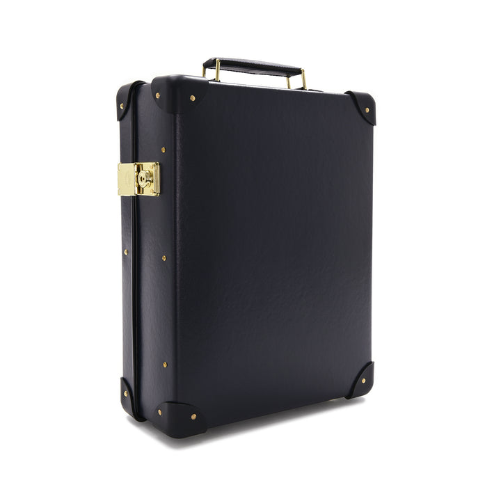 Peanuts · 12-Slot Watch Case | Navy/Navy/Gold