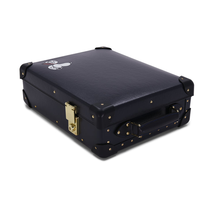 Peanuts · 12-Slot Watch Case | Navy/Navy/Gold