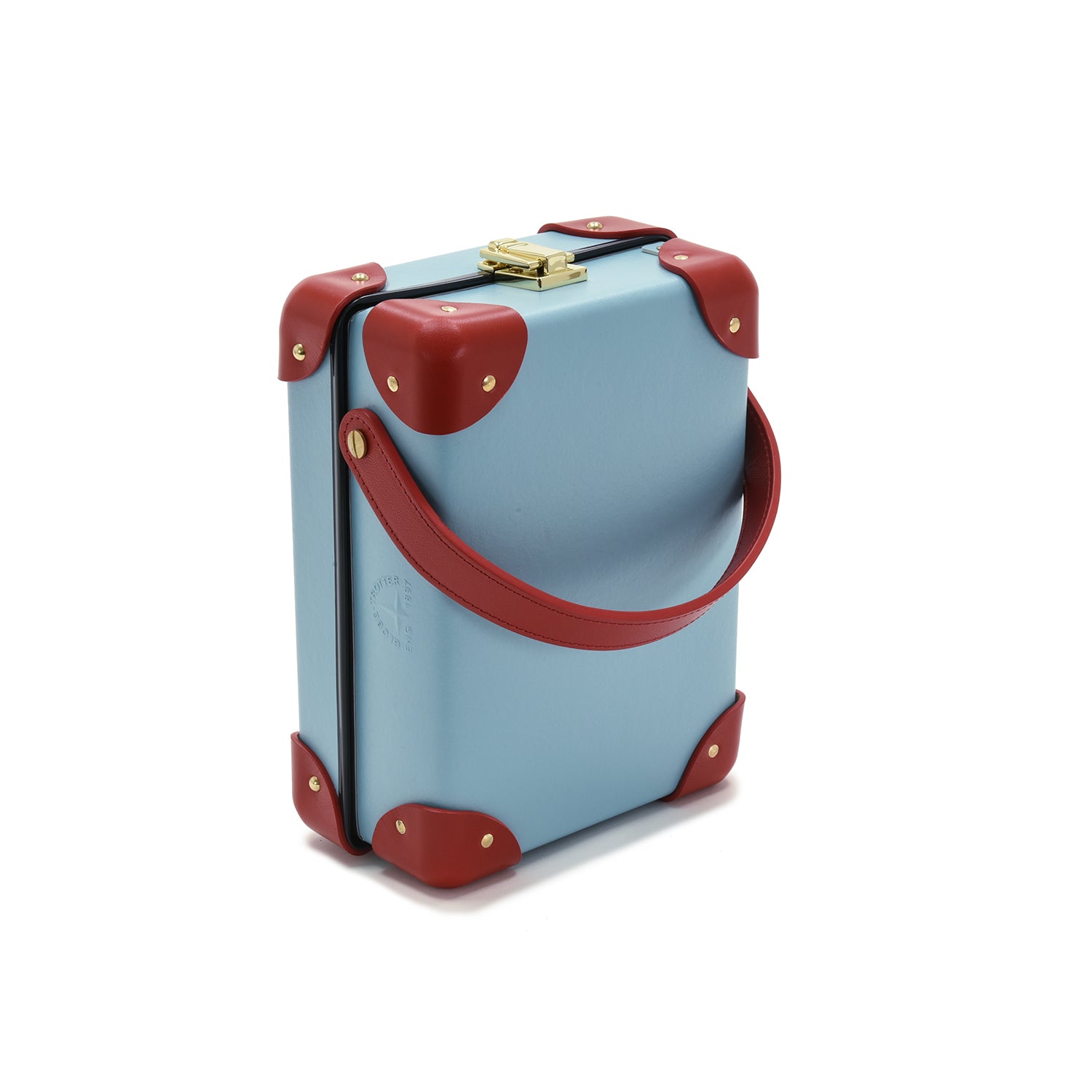 Peanuts · 3-Slot Watch Case | Pastel Blue/Red/Gold