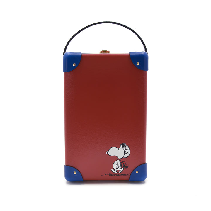 Peanuts · 6-Slot Watch Case | Red/Cobalt/Gold