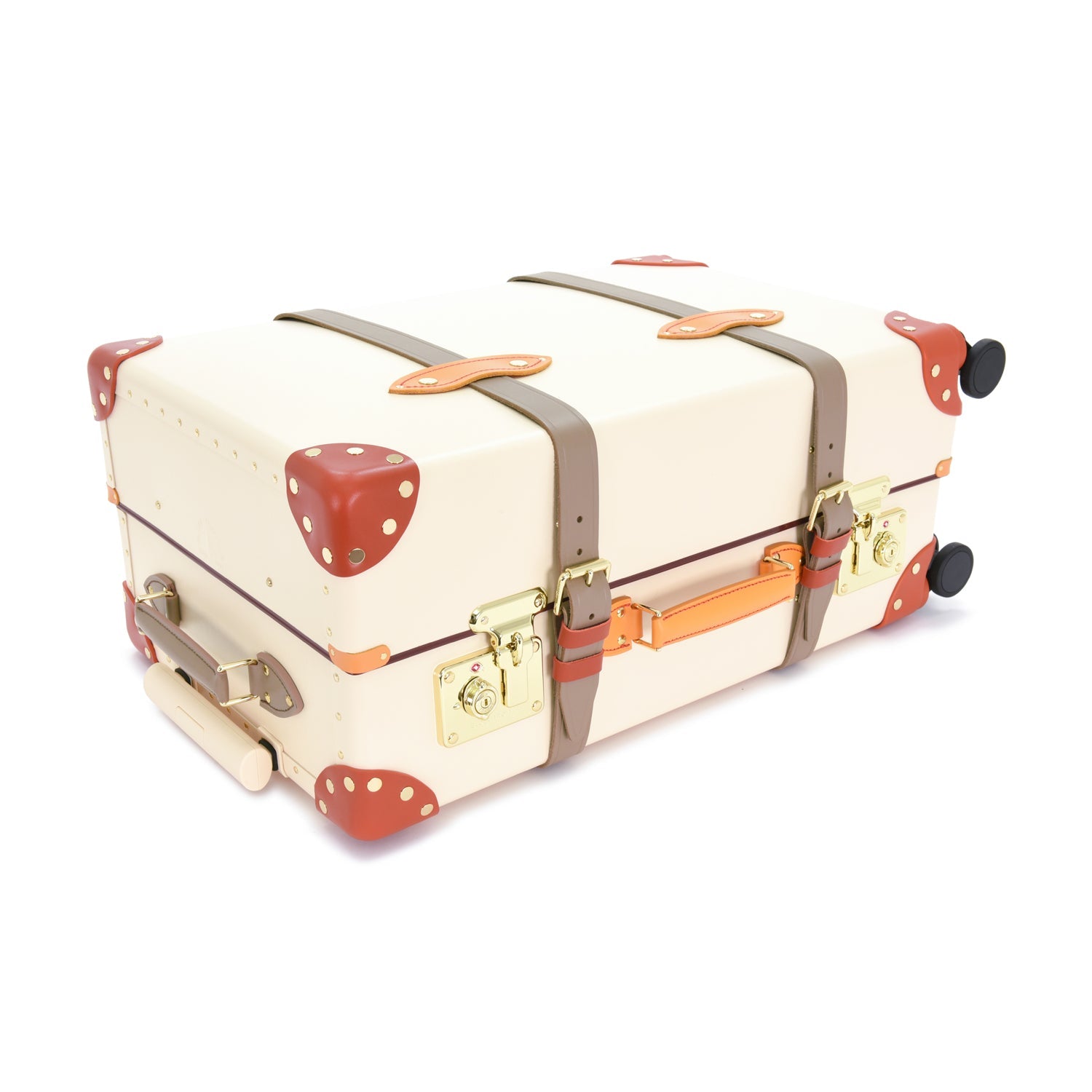 Melrose · Medium Check-In - 4 Wheels | Ivory/Multi - GLOBE-TROTTER