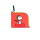 PEANUTS · Zipped Wallet | Red - GLOBE-TROTTER