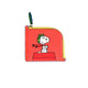 PEANUTS · Zipped Wallet | Red - GLOBE-TROTTER