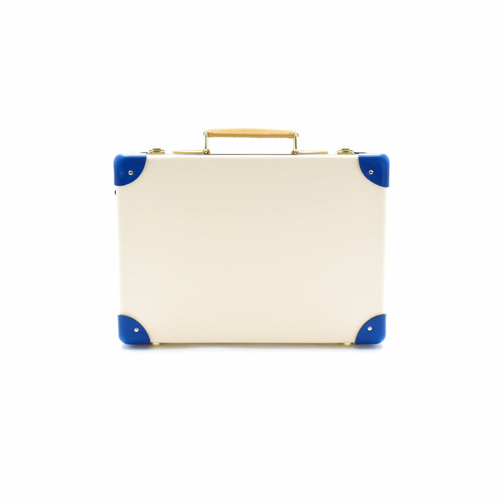 Palm Springs · Small Attaché | Ivory/Cobalt/Gold - GLOBE-TROTTER