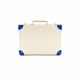 Palm Springs · Small Attaché | Ivory/Cobalt/Gold - GLOBE-TROTTER