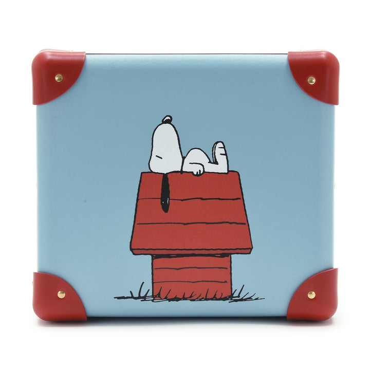 Peanuts · Small Storage Box | Linus Blue/Red - GLOBE-TROTTER