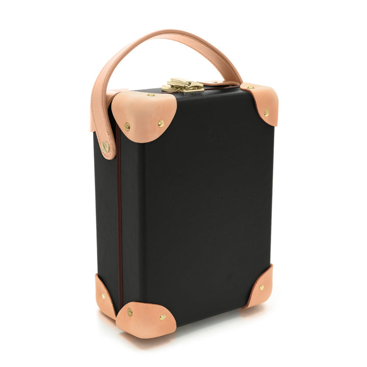 Safari · 3-Slot Watch Case | Brown/Natural - GLOBE-TROTTER