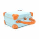 The London Square Collection · London Square | Pastel Blue/Pumpkin - GLOBE-TROTTER